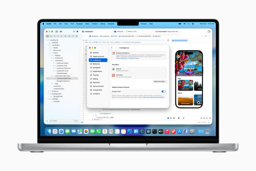 Xcode embraces AI coding, but users can't vibe-code on iPhone — peak double standard.