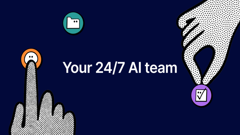 'Your 24/7 AI team' — Notion Custom Agents' vision: AI as colleague, not assistant.